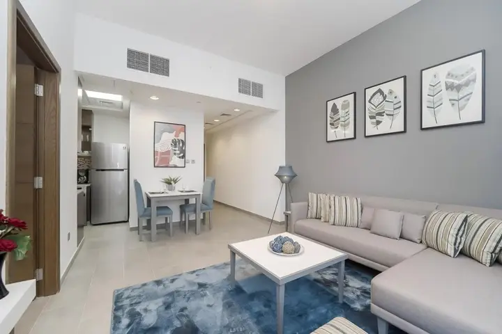Дубай: Cozy apt. w/balcony floor 22 Dubai Marina