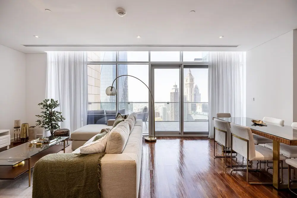 Дубай: Duplex 2BR Burj Daman - DIFC