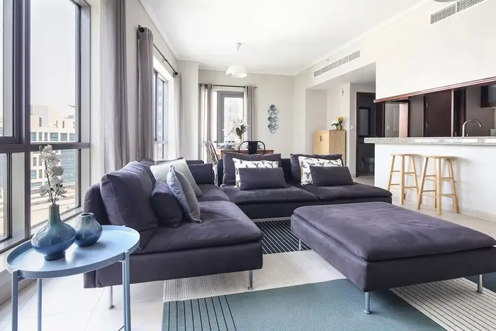 Дубай: Light + Beautiful 1BR in Amazing Downtown Dubai!