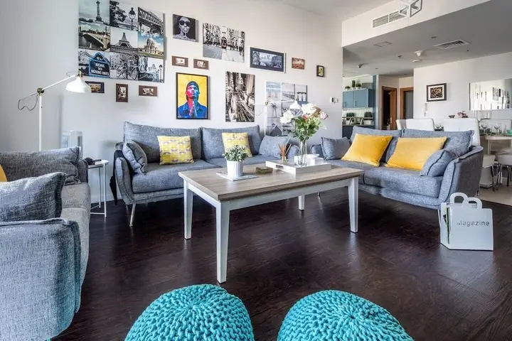 Дубай: Unique & Contemporary 2BR in Dubai Marina!