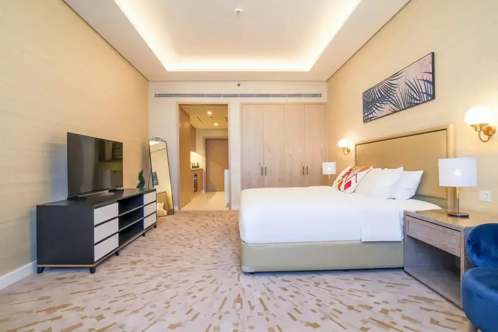 Дубай: Luxe Studio With a Fantastic Sea View