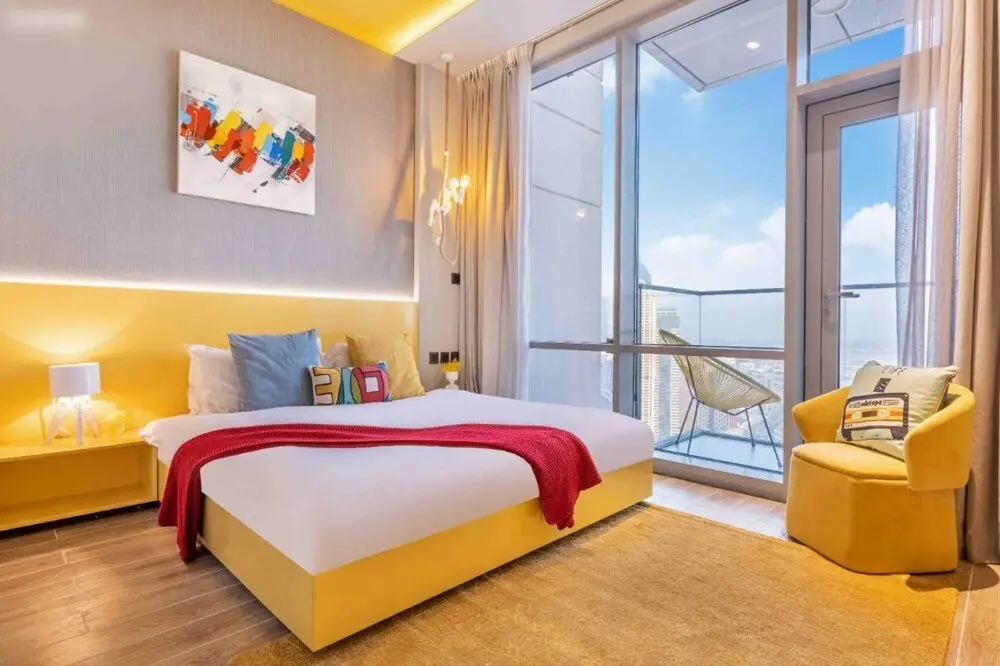 Дубай: Lux 2B Apt Dubai Canal Water View