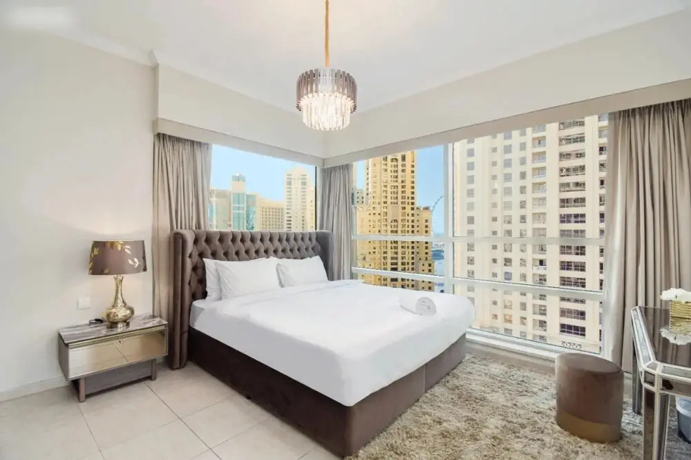 Дубай: 2B Apt With Waterfront View JBR