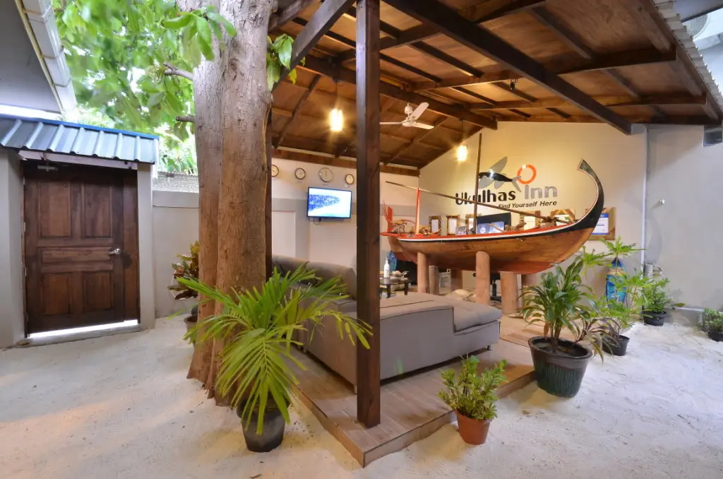 Укулхас: Отель Ukulhas Beach Inn