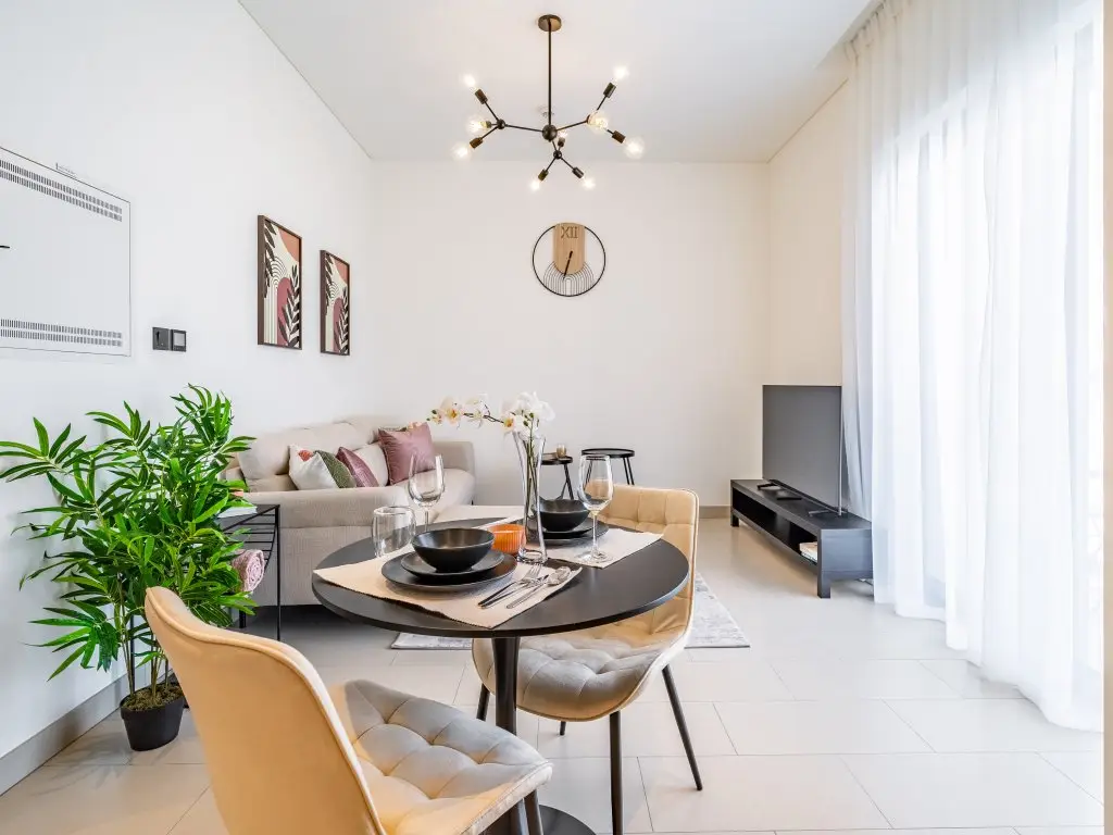 Apartments Cozy 1 BR Burj Khalifa Glimpse Sobha Hartland — фото 1