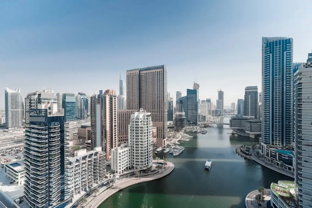 Дубай: Apt. with amazing views Dubai Marina
