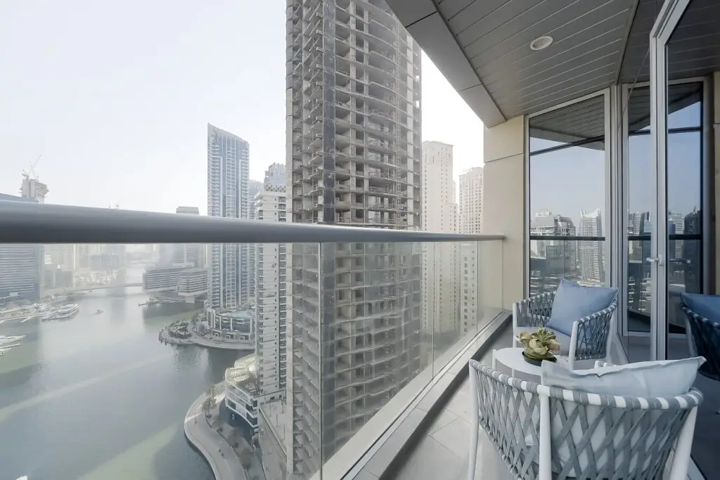 Дубай: Apt. with amazing views Dubai Marina