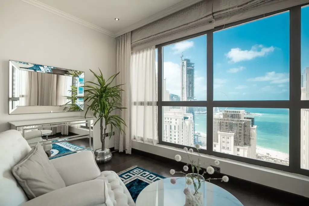 Дубай: Marvelous apt. with stunning views in JBR