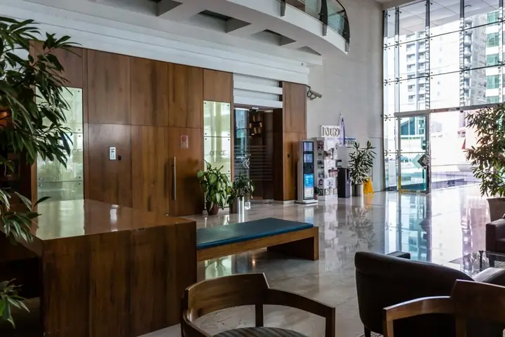 Дубай: Bright Studio 5' to Jumeirah Beach&Marina Mall