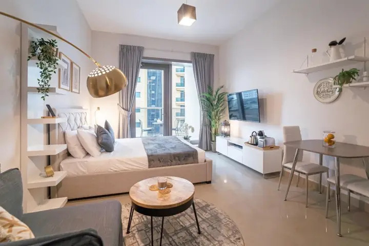 Дубай: Amazing Studio in Sparkle Towers