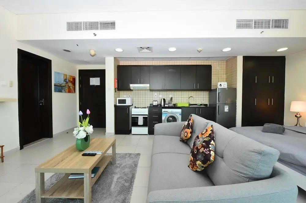 Дубай: Signature Holiday Homes- Zumurud Tower Studio Apartment, Dubai Marina