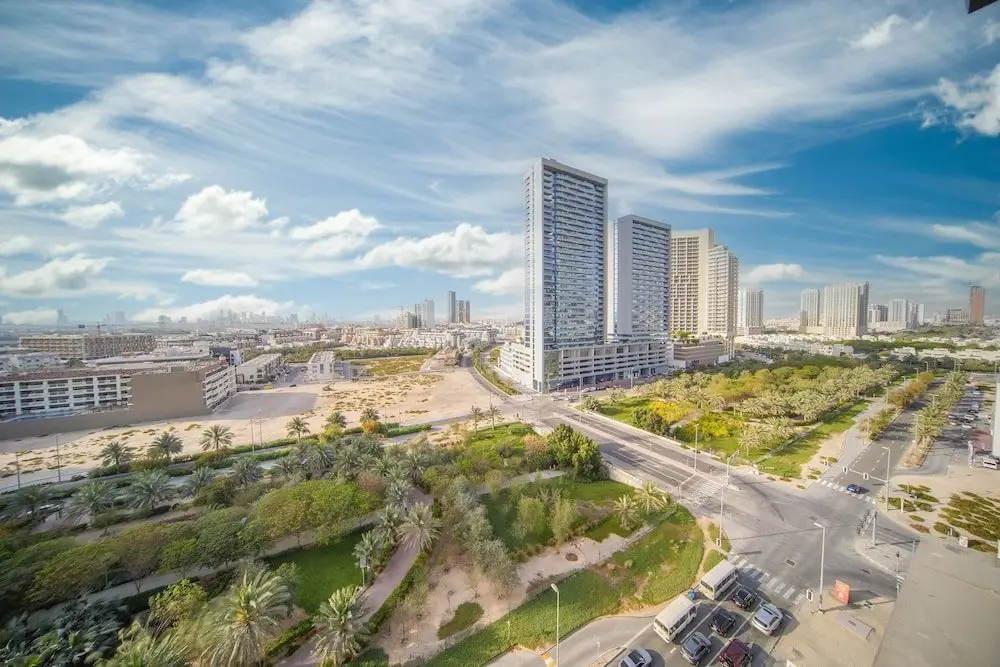 Дубай: JVC Studio park view fully equipped - 360 vacation