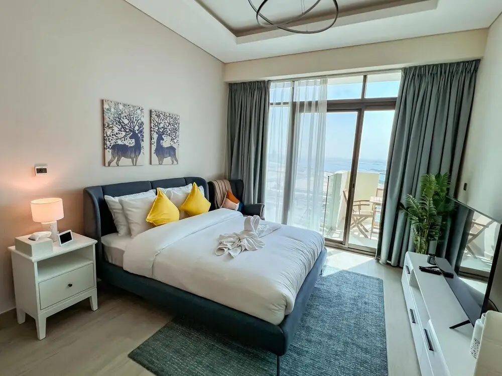 Дубай: A Modern Studio in Aljaddaf - MHH
