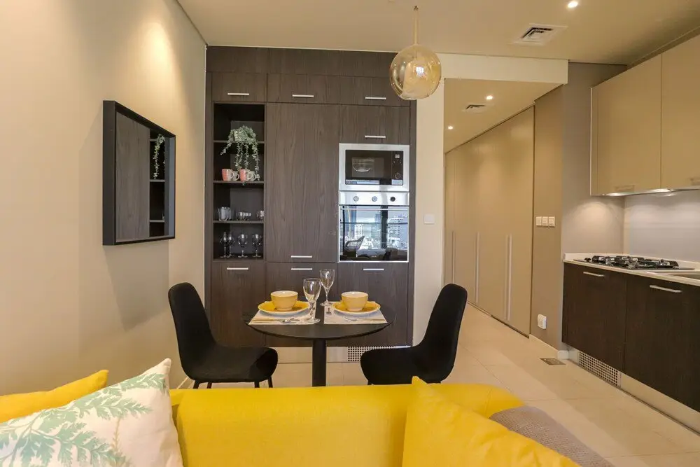 Дубай: WelHome - Designer’s choice studio with pool and jacuzzi