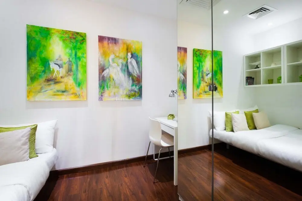 Дубай: Bright Beachfront Apt w Wow Factor on The Palm