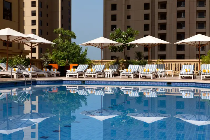 Дубай: Отель Sheraton The Walk