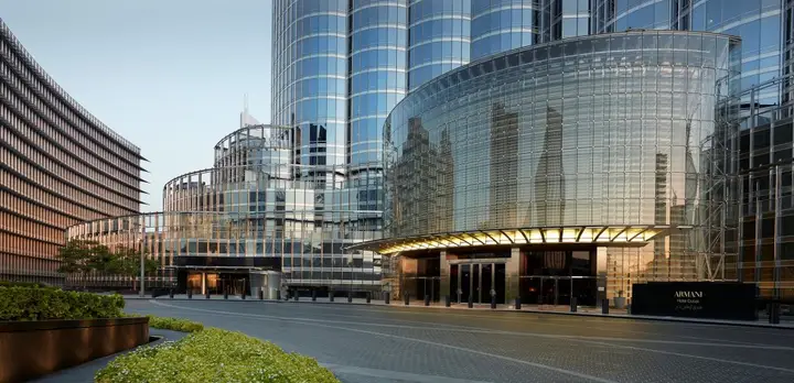 Дубай: Armani Hotel Dubai, Burj Khalifa