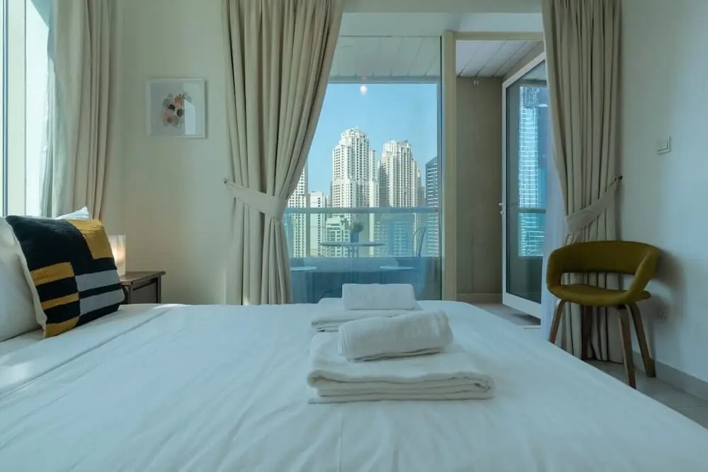 Дубай: Amazing View of Dubai Marina w/ Cosy Vibes!