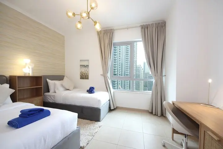 Дубай: Dubai Apartments - Down Town - Burj Views