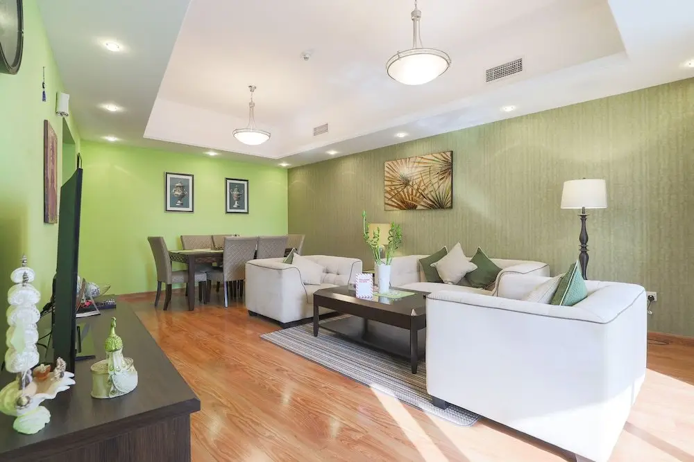 Дубай: OYO Home 300 2BHK Al Waleed Paradise JLT
