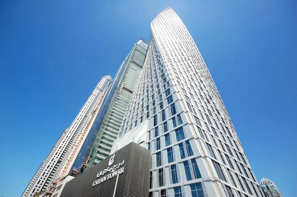 Дубай: Kennedy Towers - Cayan Tower