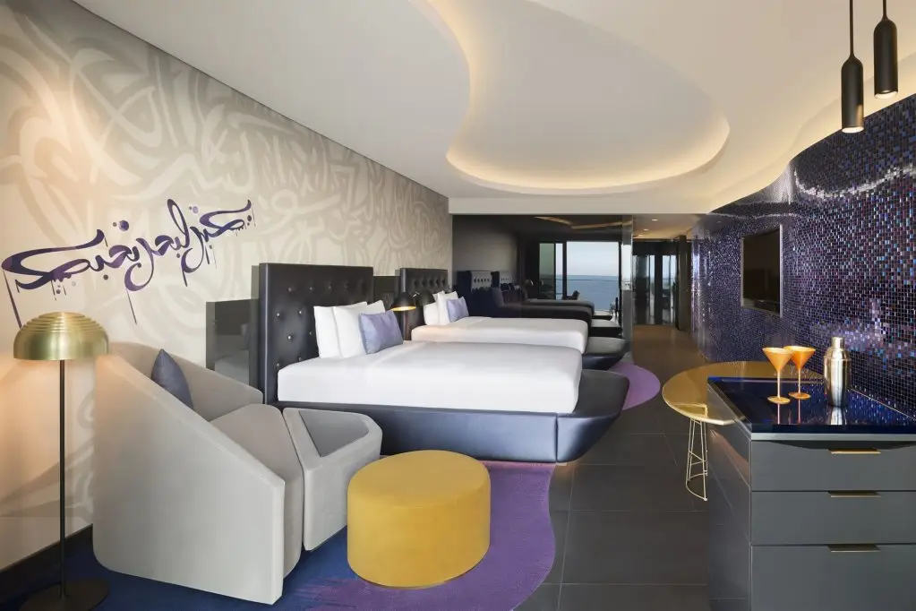 Дубай: Hotel W Dubai The palm