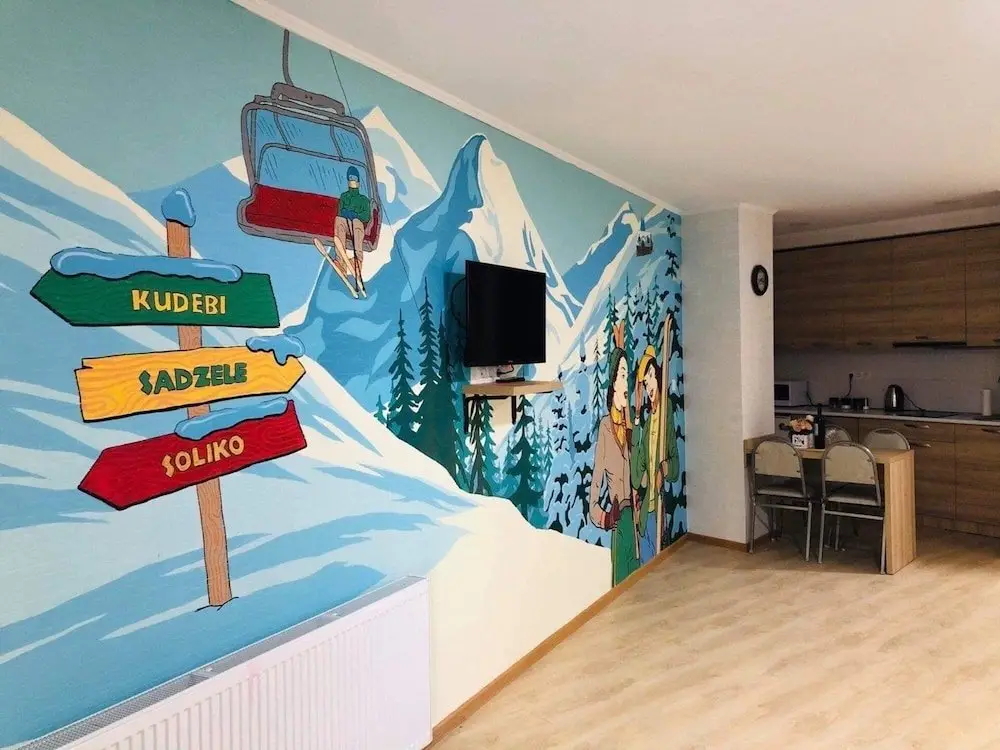 Гудаури: Красивый лофт на горнолыжном курорте в Гудаури, Грузия