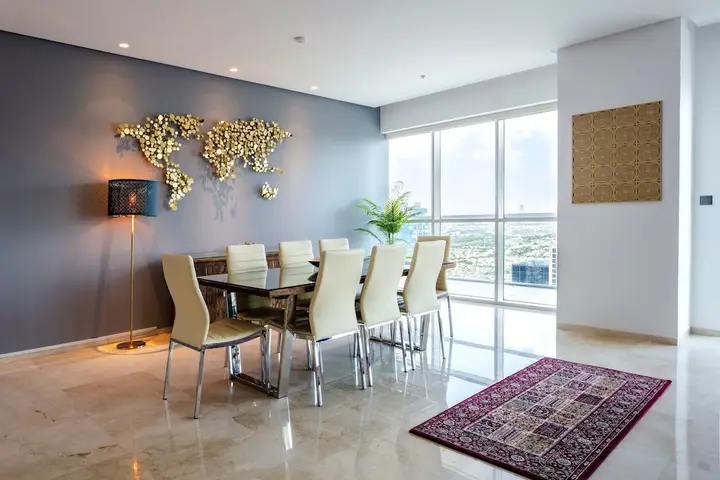 Дубай: Stunning 4 BDR Penthouse in Dubai Marina