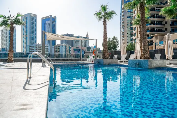 Дубай: Апартаменты HiGuests Vacation Homes - Sparkle Towers 1