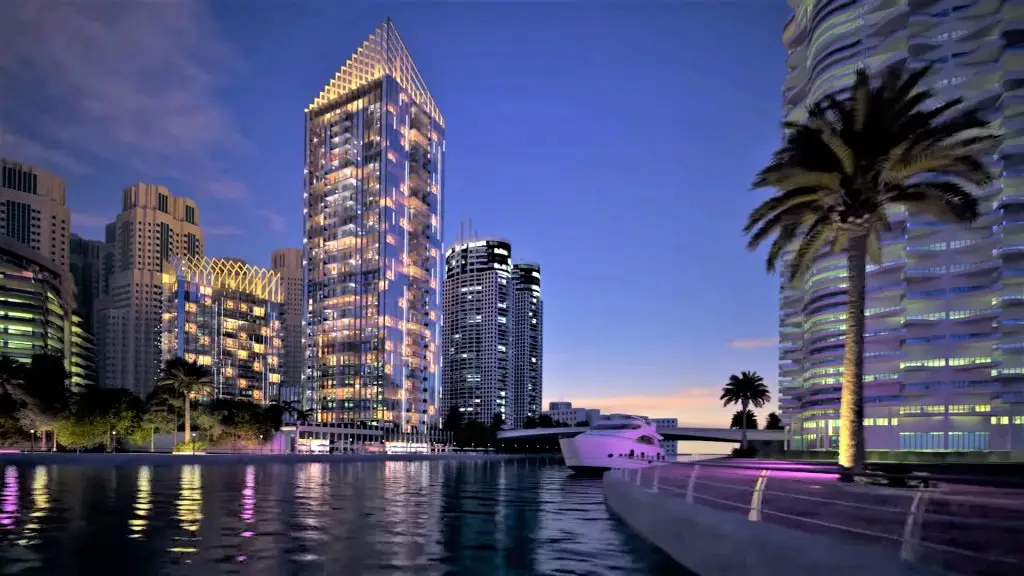 Дубай: Апартаменты HiGuests Vacation Homes - Sparkle Towers 2