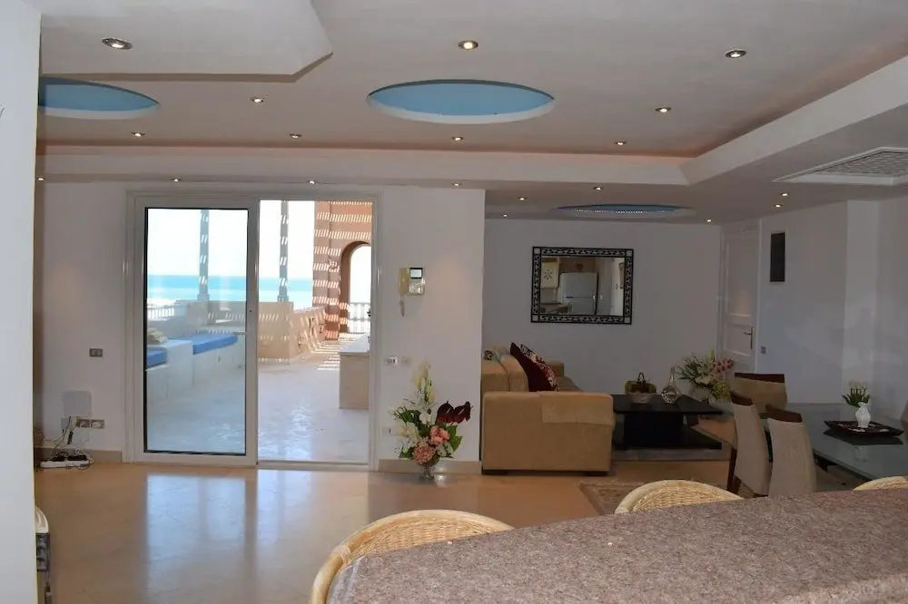 Эль-Гуна: Amazing Penthouse with Sea and Roof Pool