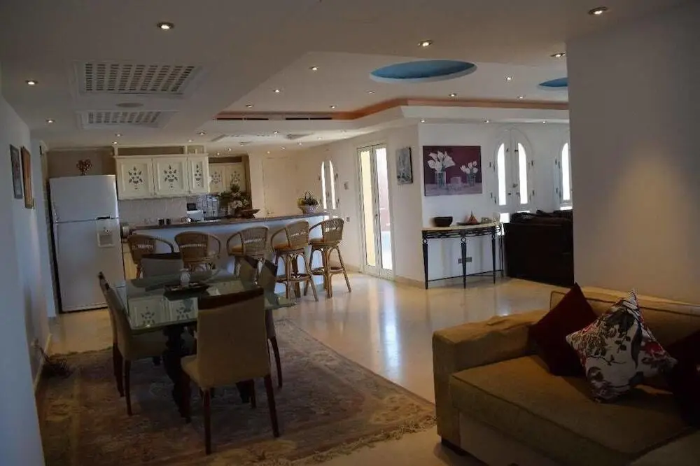 Эль-Гуна: Amazing Penthouse with Sea and Roof Pool