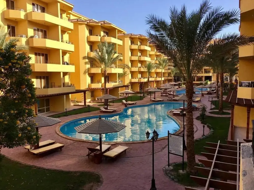 Хургада: Amazing Pool View 2 BDR at British Resort