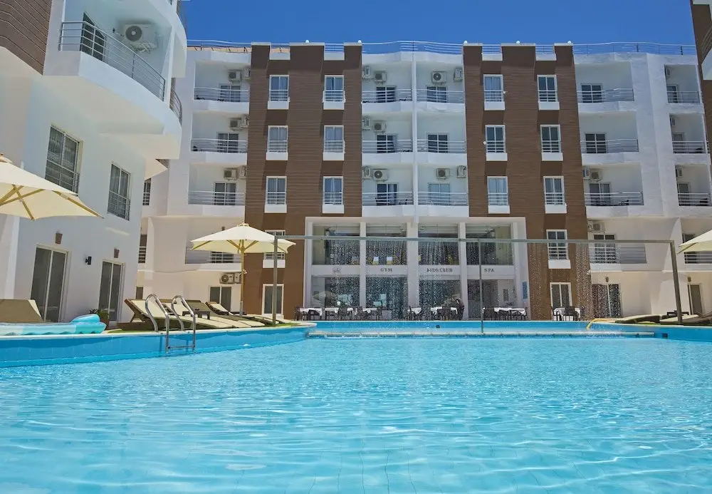 Эль-Гуна: Luxury One Bedroom Apartment in Aqua Palms Resort