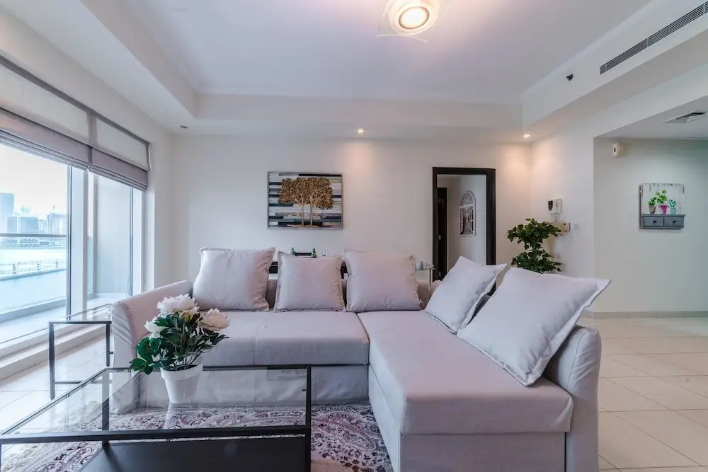 Дубай: Bnbme - Churchill Towers 1 Bedroom Canal View