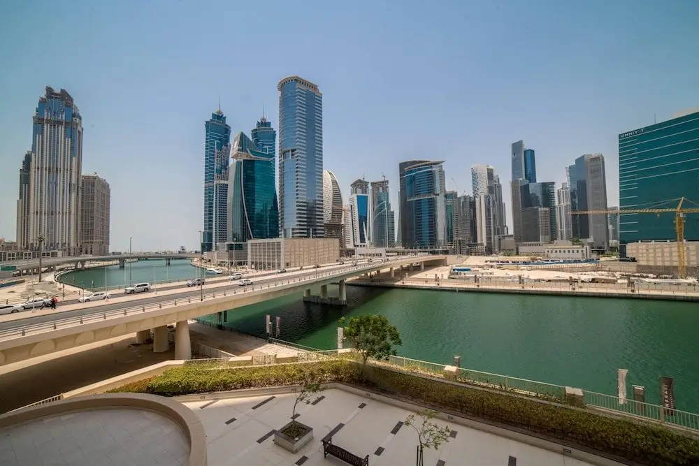 Дубай: Bnbme - Churchill Towers 1 Bedroom Canal View