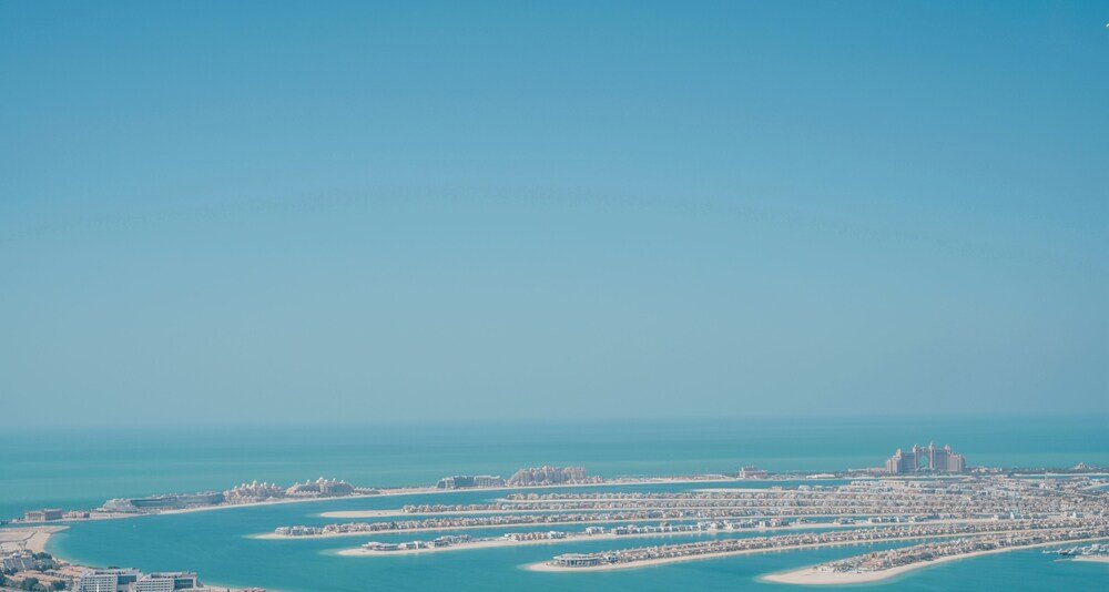 Дубай: A C Pearl Holiday Homes Sea And Palm Island View On 67Th Floor