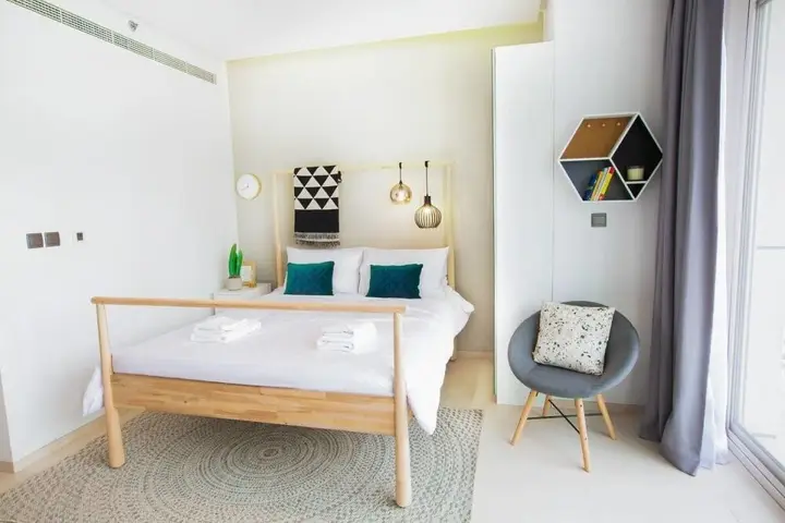 Дубай: Newly Designed Apartment Walk To the Beach