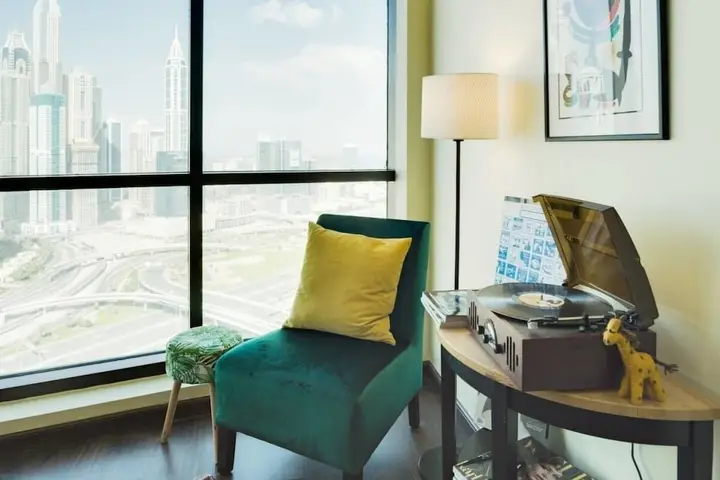 Дубай: Artsy Duplex Penthouse Best View of All Dubai!