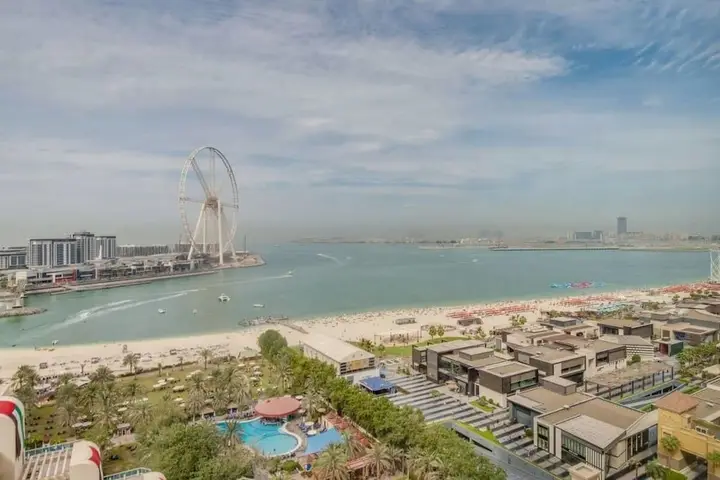 Дубай: Ocean Facing Apt In Jbr Walk To The Beach