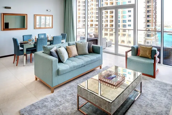 Дубай: Dream Inn - Tiara Palm Residence 3BR Apartment