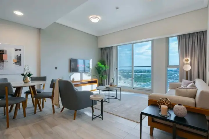 Дубай: Cosy Apartment Pool & Gym Great Amenities 4910