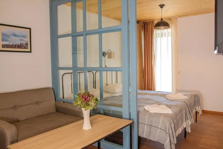 Бакуриани: Hotel Mgzavrebi 11 Th.