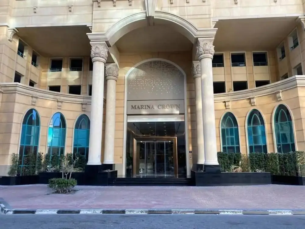 Дубай: Marco Polo - Bright Apt with sea and Partial Dubai Harbour View