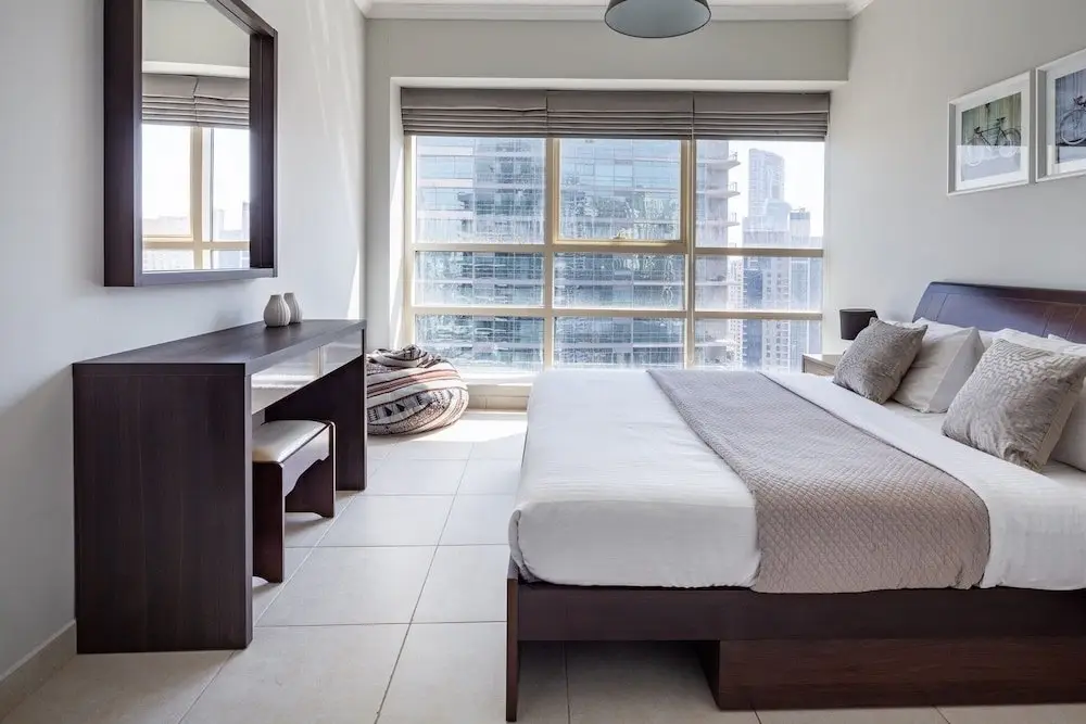Дубай: Stylish + Bright 1BR With Dubai Marina Views!