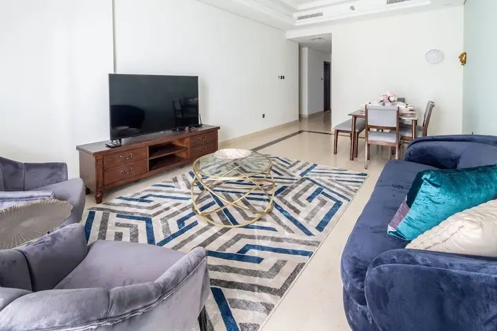 Дубай: Regal & Modern 2BR With Study in Downtown Dubai - Sleeps 5!