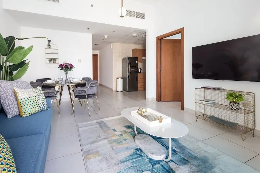 Дубай: Elegantly Modern 1BR With Lovely Marina Views!