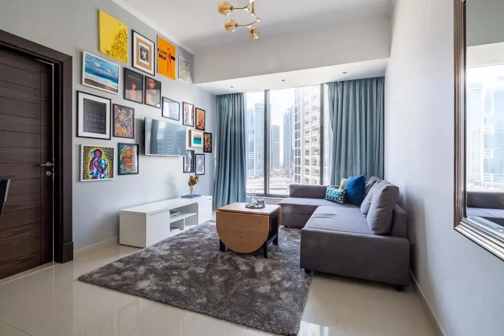 Дубай: Artistically Decorated 1BR Apartment In Marina