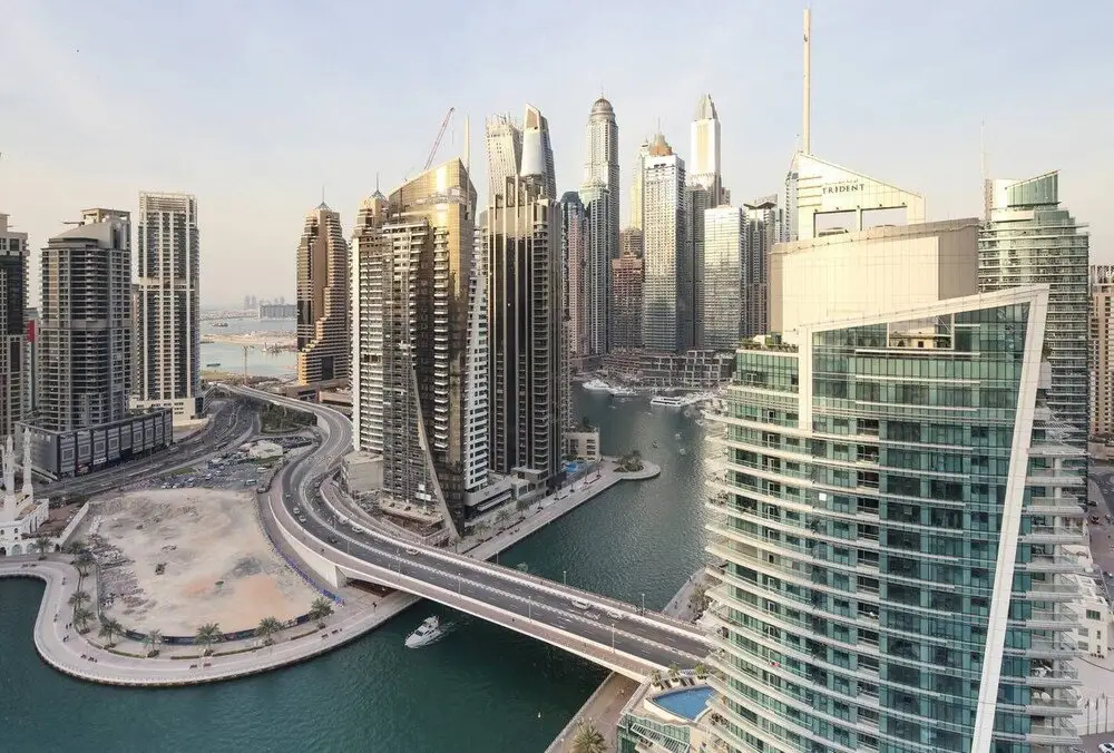 Дубай: Modern 1BR w/ Gorgeous Marina Views! Sleeps 4