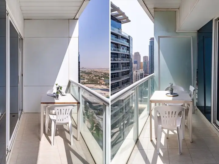 Дубай: Fashionable 1BR in the Trendy Jlt! Sleeps 4!